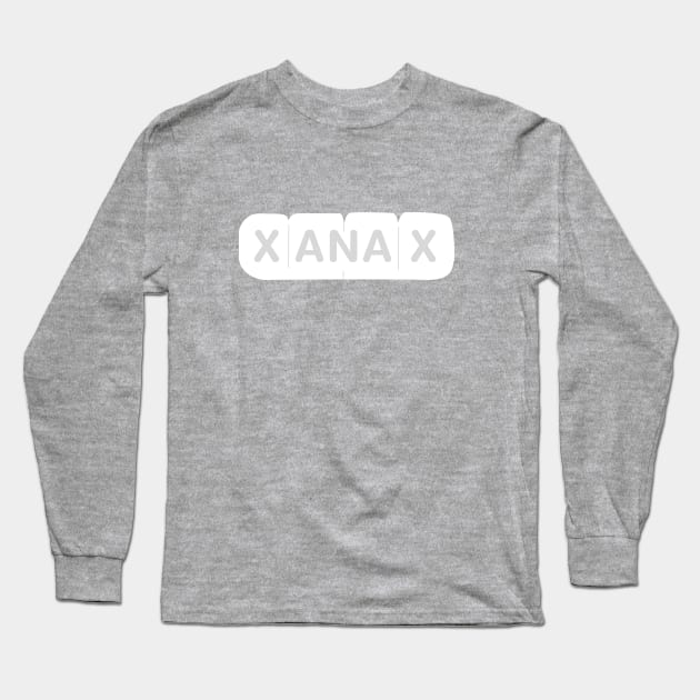 Xanax Long Sleeve T-Shirt by lfidi